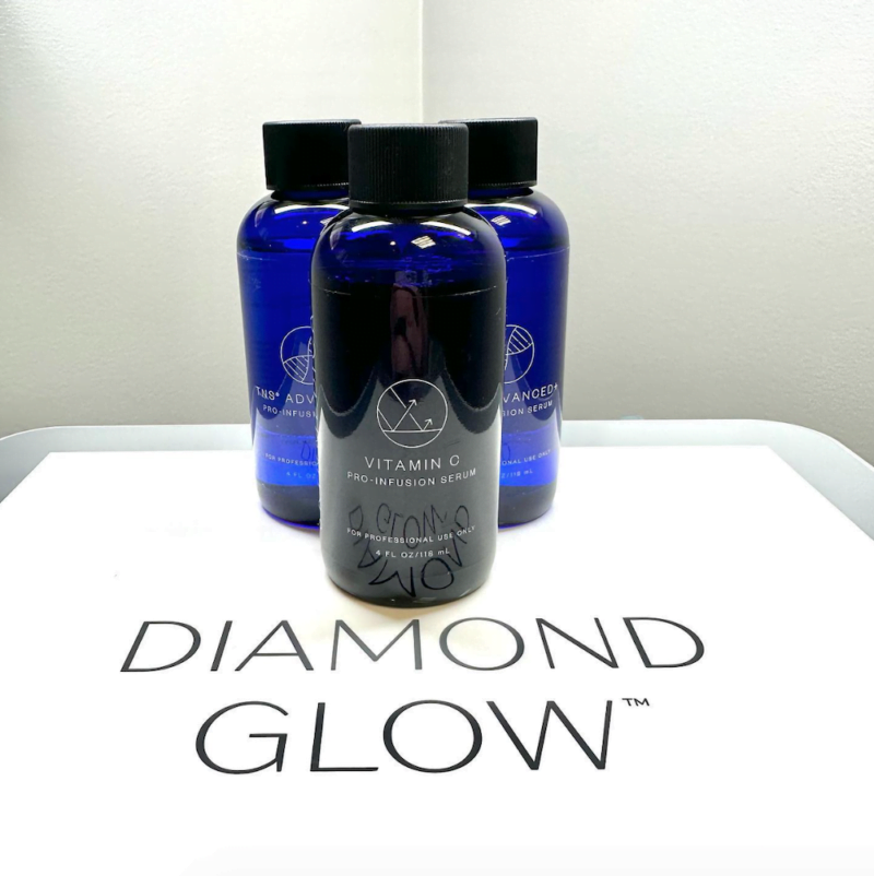 DiamondGlow medical grade pro-infusion serums